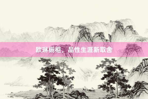 欧琳橱柜，品性生涯新取舍